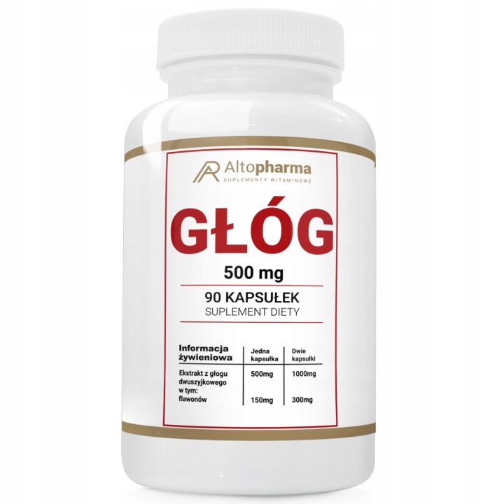 Alto-Pharma-Glog-Ekstrakt-z-Glogu-500mg-Wsparcie-SERCA-KRAZENIA-90-kaps Alto Pharma Głóg Ekstrakt z Głogu 500mg Wsparcie SERCA KRĄŻENIA 90 kaps.
