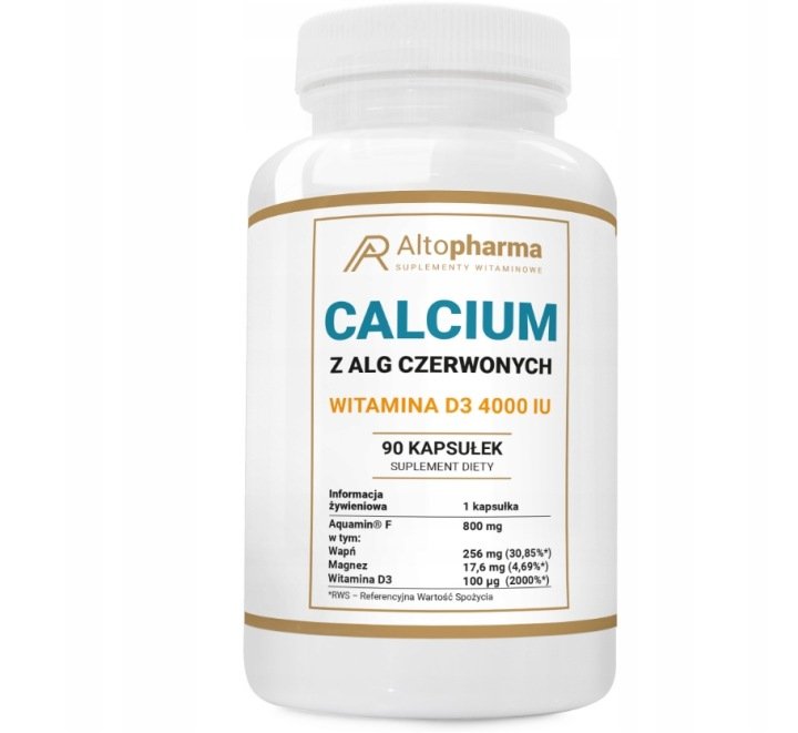 Altopharma-Calcium-z-alg-czerwonych-90-kaps Altopharma Calcium z alg czerwonych 90 kaps.