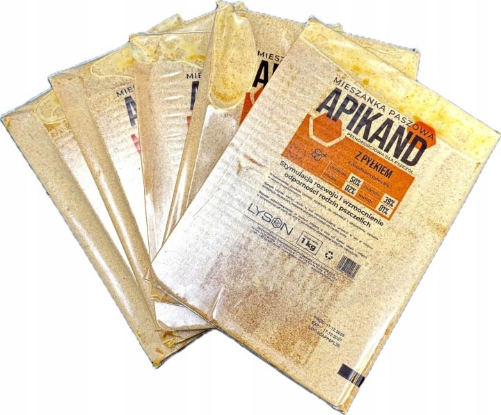 Apikand-z-pylkiem-5x1kg-ciasto-podkarm-dla-pszczol-APIKAND-z-PYLKIEM Apikand z pyłkiem 5x1kg ciasto podkarm dla pszczół APIKAND z PYŁKIEM