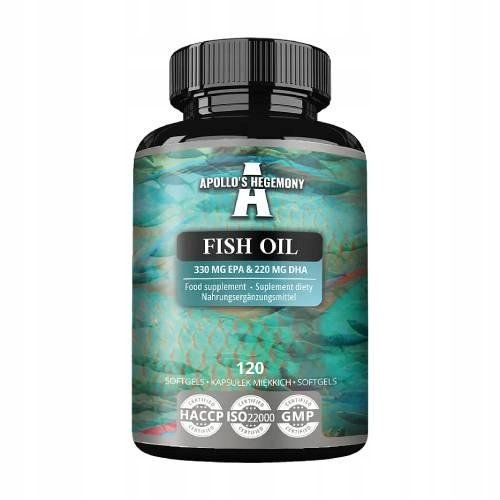 Apollo-s-Hegemony-Fish-Oil-EPA-i-DHA-uklad-krazenia-mozg-120-kapsulek Apollo's Hegemony Fish Oil, EPA i DHA, układ krążenia, mózg, 120 kapsułek