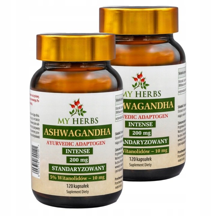 Ashwagandha-200mg-antyoksydant-120-kapsulek-energia-witalnosc-sila-2-szt Ashwagandha 200mg antyoksydant 120 kapsułek energia witalność siła - 2 szt.