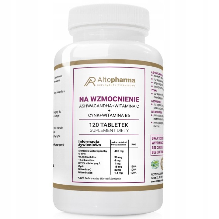 Ashwagandha-Cynk-Witamina-C-Wit-B6-120-tab Ashwagandha + Cynk + Witamina C+ Wit B6 120 tab