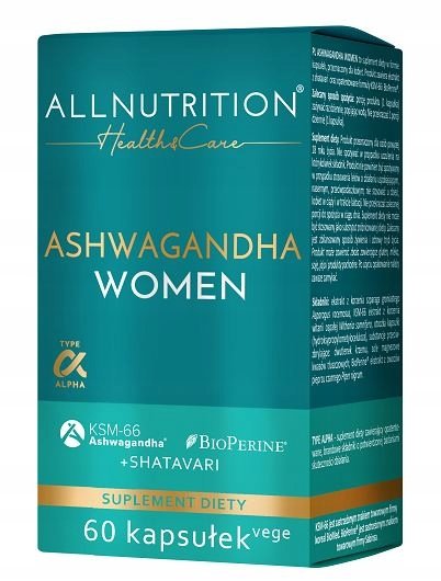 Ashwagandha-Women-60-kapsulek-Allnutrition-Health-Care Ashwagandha Women 60 kapsułek Allnutrition Health & Care