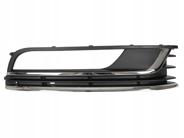 Atrapa-Kratka-Zderzaka-PRAWA-z-Otworem-na-Halogen-do-VW-Passat-B7-2010 Atrapa Kratka Zderzaka PRAWA z Otworem na Halogen do VW Passat B7 2010-