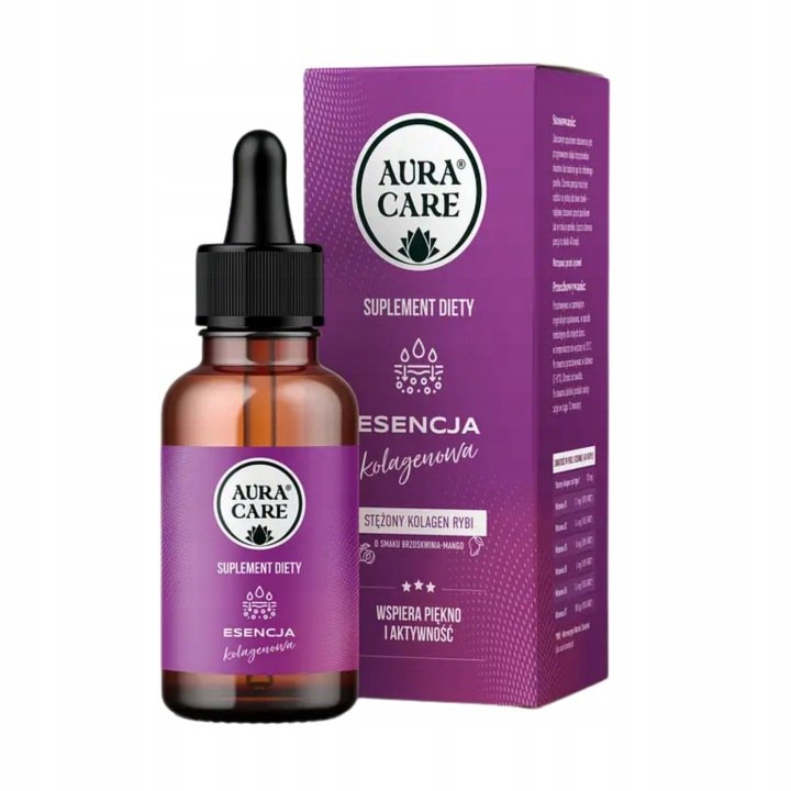 Aura Care ESENCJA KOLAGENOWA -Komplex witamin z grupy B- Wzmocnienie 50 ml