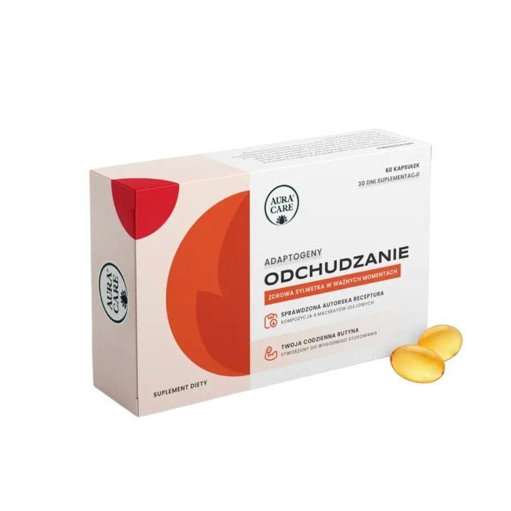Aura Care ODCHUDZANIE w kapsułkachJeszcze lepszy metabolizm 60 kapsułek