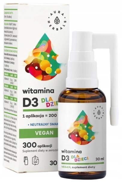 Aura-Herbals-WITAMINA-D3-Vegan-dla-dzieci-z-alg-morskich-aerozol-30-ml Aura Herbals WITAMINA D3 Vegan dla dzieci z alg morskich aerozol 30 ml