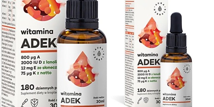 Aura-Herbals-Witamina-ADEK-30-ml-odpornosc Aura Herbals Witamina ADEK 30 ml odporność