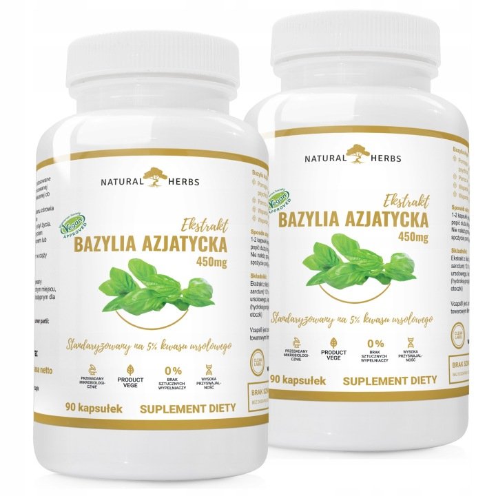 BAZYLIA-AZJATYCKA-TULSI-5-KWASU-URSOLOWEGO-Stres-Regulacja-Cukru-180k BAZYLIA AZJATYCKA TULSI 5 % KWASU URSOLOWEGO Stres Regulacja Cukru 180k