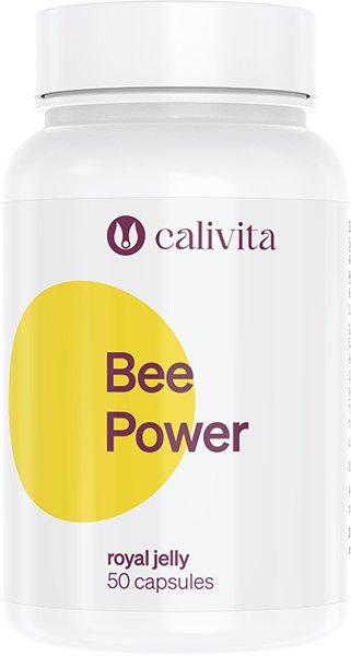BEE POWER 50 kaps. Calivita mleczko pszczele astma odporność grypa