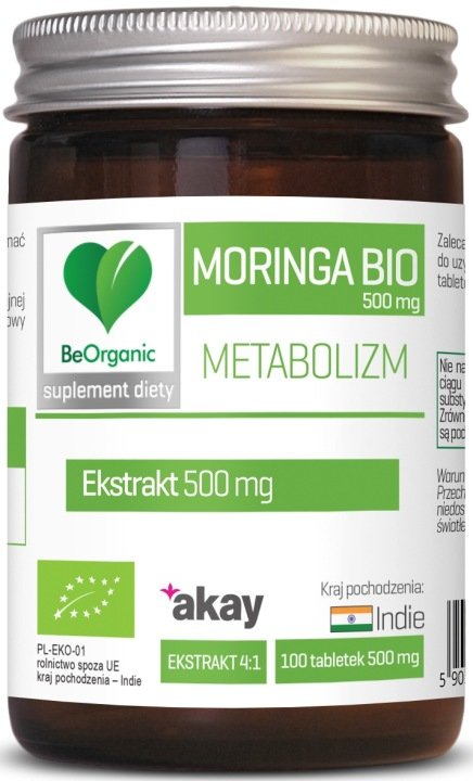 BEORGANIC MORINGA BIO 100TABL