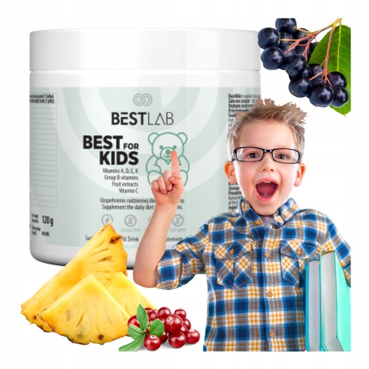 BESTLAB BestForKids Best Lab - Żelki Best4Kids Dla Dzieci - Best For Kids