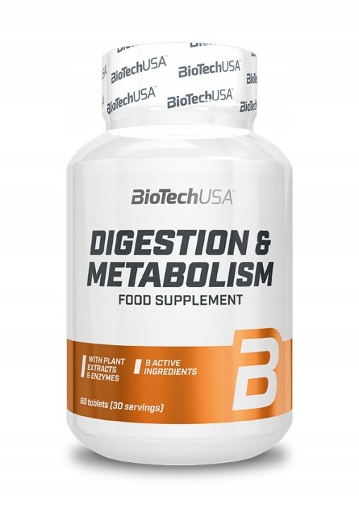 BIOTECH-DIGESTION-METABOLISM-WSPOMAGANIE-TRAWIENIE-I-METABOLIZM-60-TABL BIOTECH DIGESTION & METABOLISM WSPOMAGANIE TRAWIENIE I METABOLIZM 60 TABL