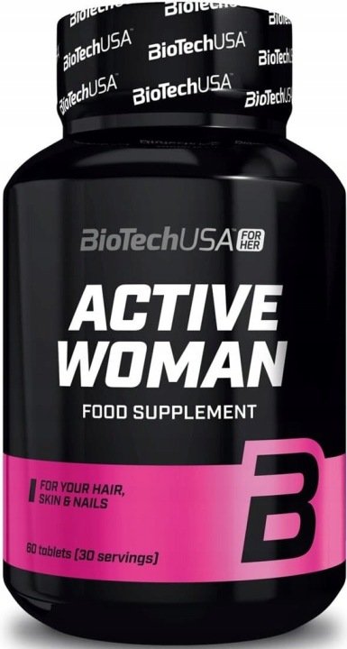 BIOTECH-FOR-HER-ACTIVE-WOMAN-60-Wspomaga-Metabolizm BIOTECH FOR HER ACTIVE WOMAN 60 - Wspomaga Metabolizm