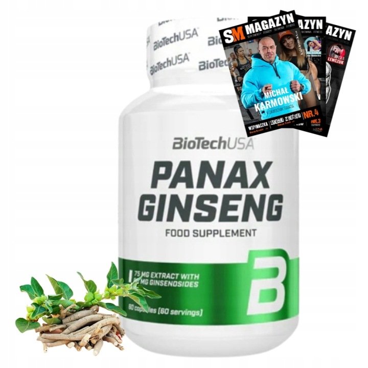 BIOTECH-PANAX-GINSENG-ZEN-SZEN-KOREANSKI-60-KAPS-NATURALNE-WSPARCIE-ENERGII BIOTECH PANAX GINSENG ŻEŃ-SZEŃ KOREAŃSKI 60 KAPS NATURALNE WSPARCIE ENERGII