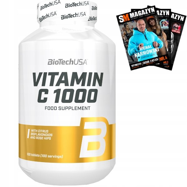 BIOTECH VITAMIN C 1000 BIOFLAVONOIDS 100 t ZDROWIE