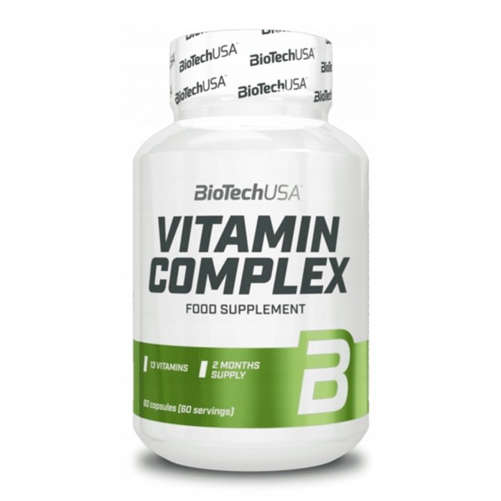 BIOTECH VITAMIN COMPLEX 60 K WITAMINY MINERAŁY KOMPLEKS ZDROWIE ODPORNOŚĆ