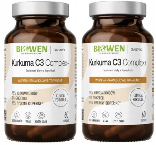 BIOWEN KURKUMA C3 COMPLEX 60 kapsułek