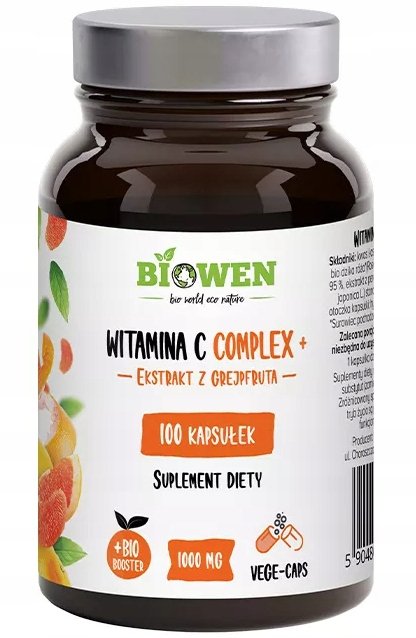 BIOWEN-Witamina-C-COMPLEX-ekstrakt-BIO-dzika-roza BIOWEN Witamina C COMPLEX ekstrakt BIO dzika róża