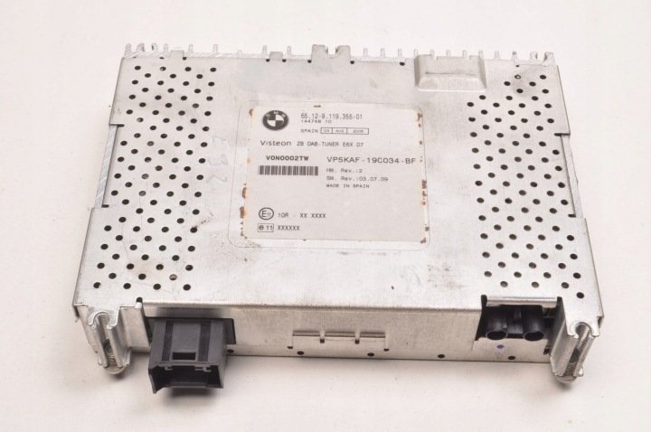 BMW-E87-E90-E92-E60-3-0-MODUL-RADIA-TUNER-9119355 BMW E87 E90 E92 E60 3.0 MODUŁ RADIA TUNER 9119355