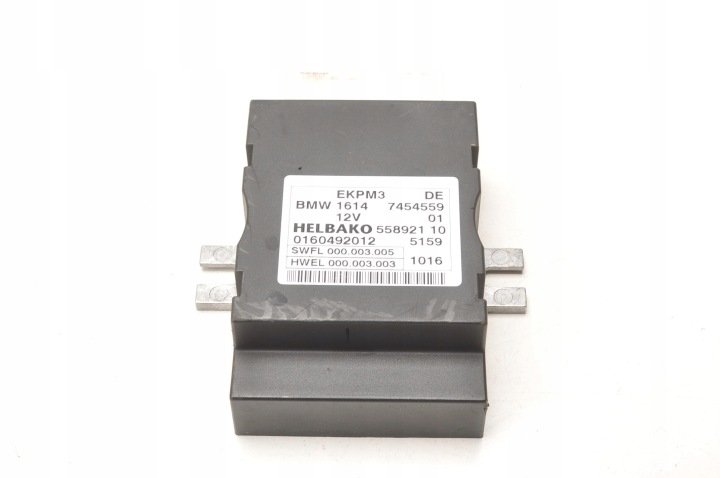 BMW F01 F02 F10 F12 F15 F80 4.4 V8 KOMPUTER STEROWNIK POMPY PALIWA 7454559