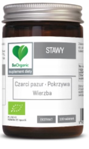 BeOrganic STAWY BIO 400 mg 100 tabletek
