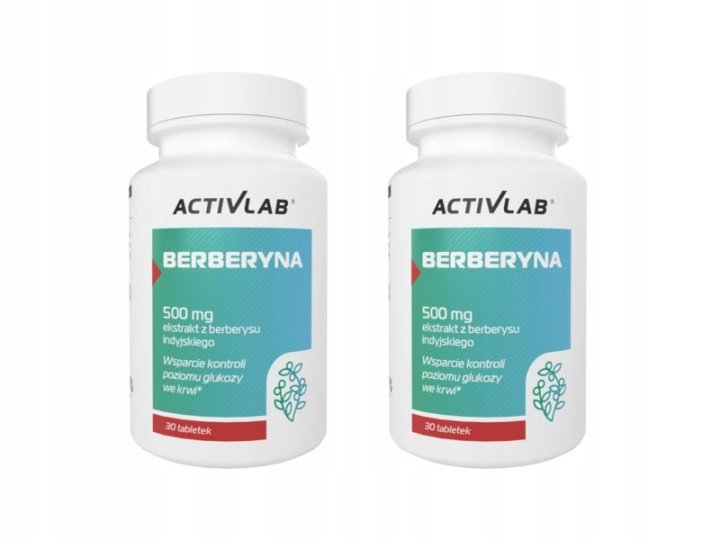Berberyna ACTIVLAB (30 tabletek) x 2