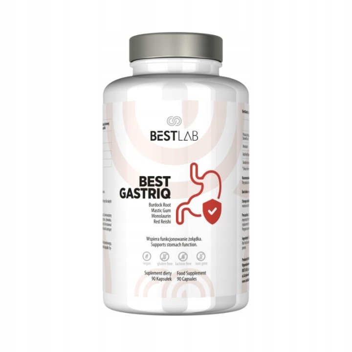 Best Lab BestGastriq 90vcaps. Wsparcie Żołądka