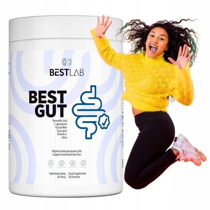Best Lab BestGut BestLab Suplement Diety Wspierający Funkcje Jelit 30porcji