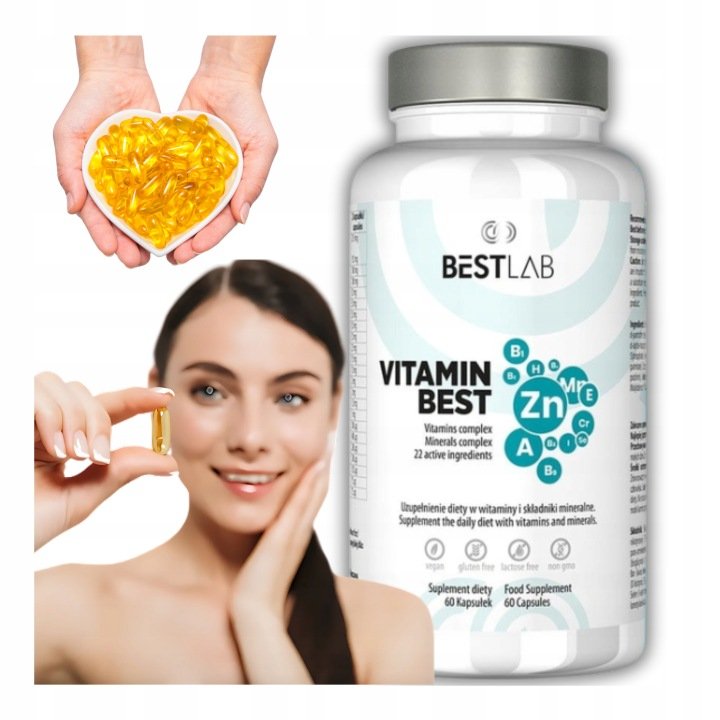 Best Lab VitaMinBest BESTLAB - Witaminy i Minerały Kompleks Odporność 60Kap