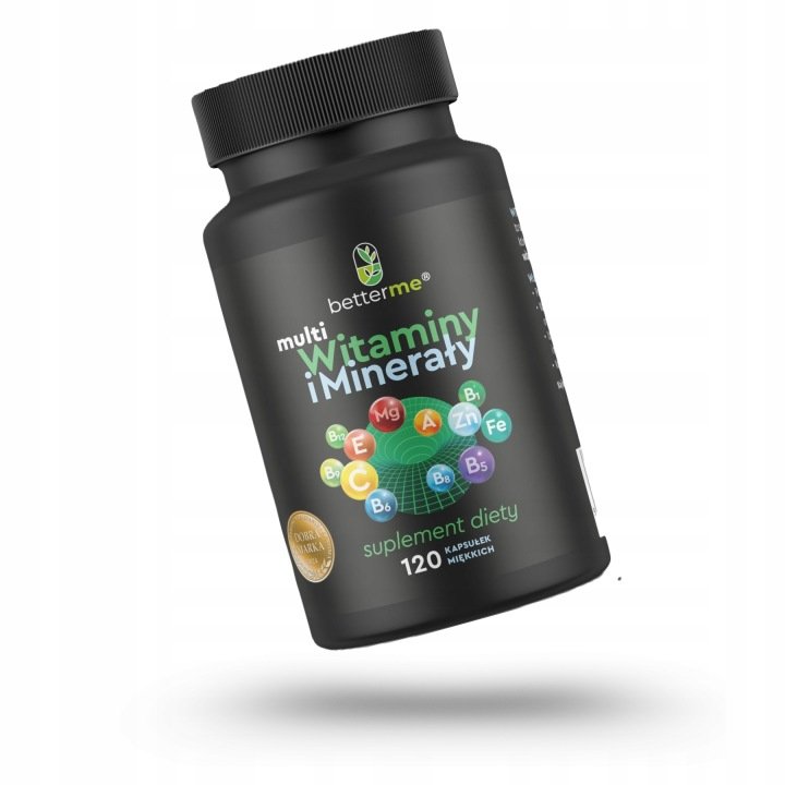 BetterMe-Witaminy-i-mineraly-multiwitamina-12-witamin-8-mineralow-100-RWS BetterMe Witaminy i minerały multiwitamina 12 witamin, 8 minerałów 100% RWS