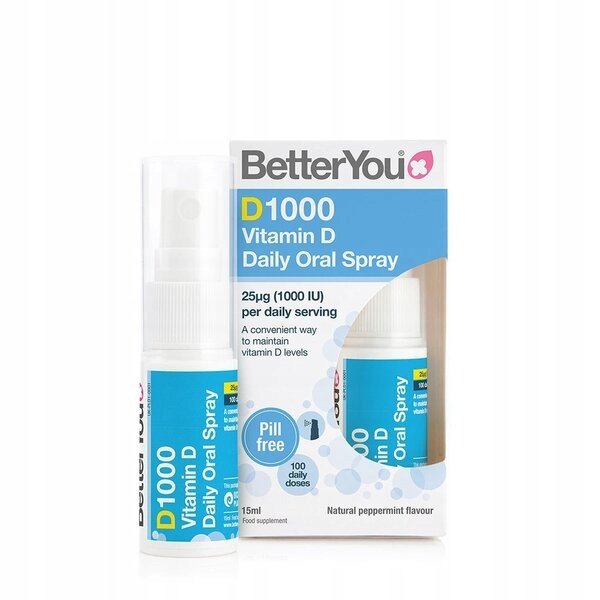BetterYou-DLux-1000-Daily-Vitamin-D-Spray-15-ml BetterYou DLux 1000 Daily Vitamin D Spray 15 ml