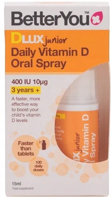 BetterYou-DLux-Junior-Daily-Witamina-D-Oral-Spray-15-ml BetterYou DLux Junior Daily Witamina D Oral Spray 15 ml