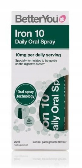 BetterYou-Zelazo-10mg-25-ml BetterYou Żelazo 10mg 25 ml