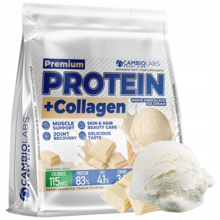 Bialko-dla-Kobiet-z-Kolagenem-Collagen-Protein-Bialko-WPC-Biala-Czekolada Białko dla Kobiet z Kolagenem Collagen Protein Białko WPC Biała Czekolada