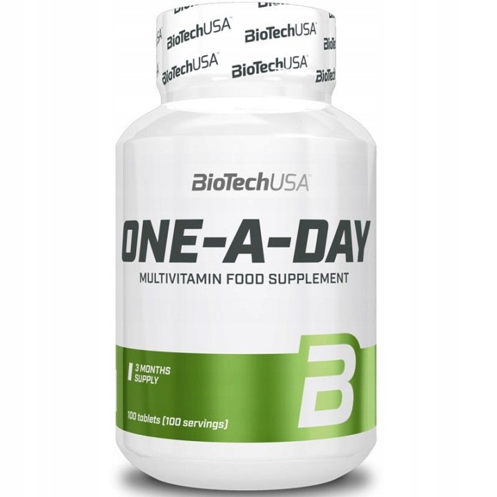 Bio-Tech-USA-One-A-Day-100tab-witaminy-P-n Bio-Tech USA One-A-Day 100tab witaminy P-ń