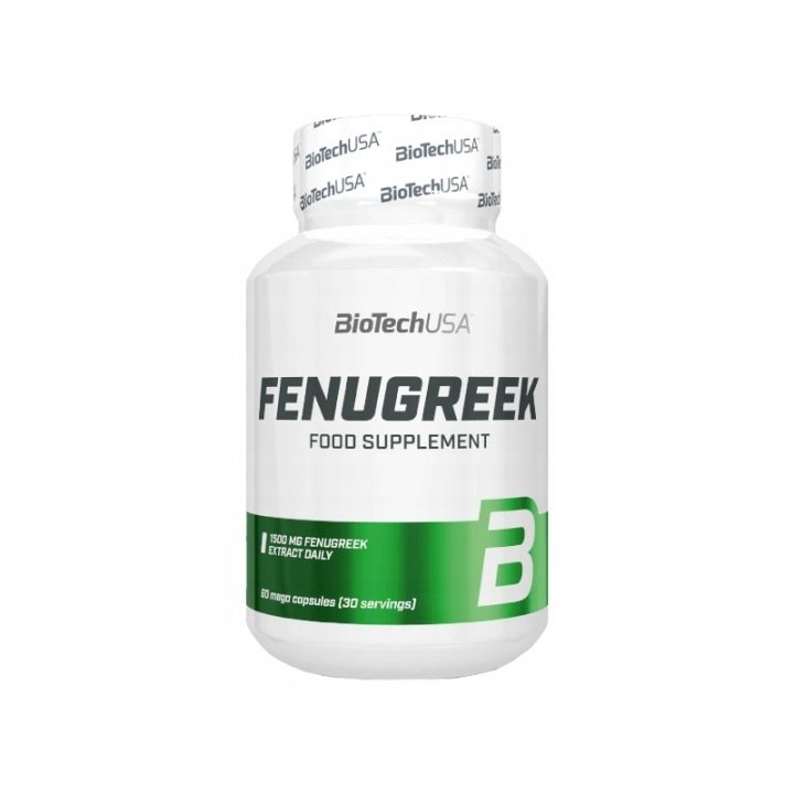 BioTech-Fenugreek-60kaps-Kozieradka-Trawienie-Stezenie-glukozy BioTech Fenugreek 60kaps. Kozieradka Trawienie Stężenie glukozy