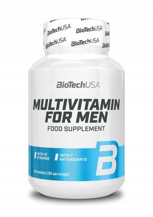 BioTech-For-Men-multiwitamina-dla-mezczyzn-60-tabletki BioTech For Men multiwitamina dla mężczyzn 60 tabletki