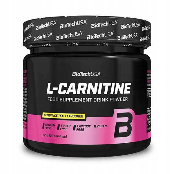 BioTech-L-Carnitine-flavoured-drink-150-g-Herbata-mrozona-cytryna BioTech L-Carnitine flavoured drink 150 g Herbata mrożona - cytryna