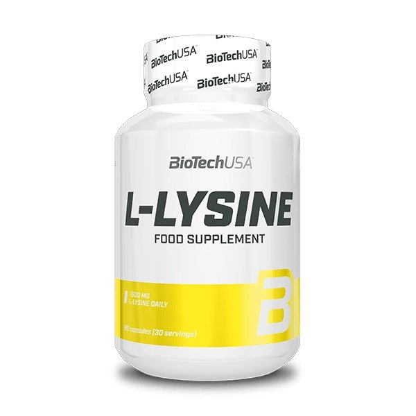 BioTech-L-Lysine-90-kaps BioTech L-Lysine 90 kaps.