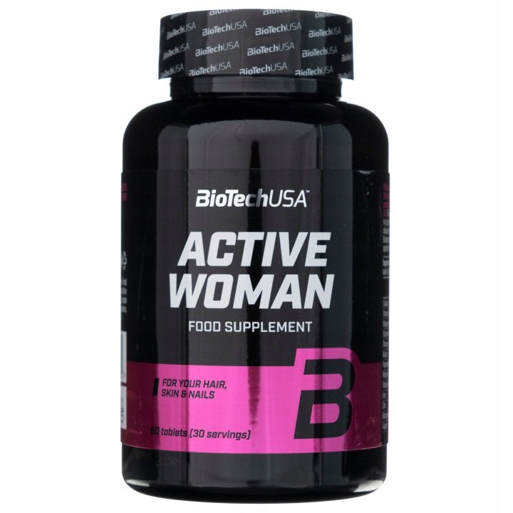 BioTech-USA-Active-Woman-dla-niej-60-tabletek BioTech USA Active Woman (dla niej) - 60 tabletek