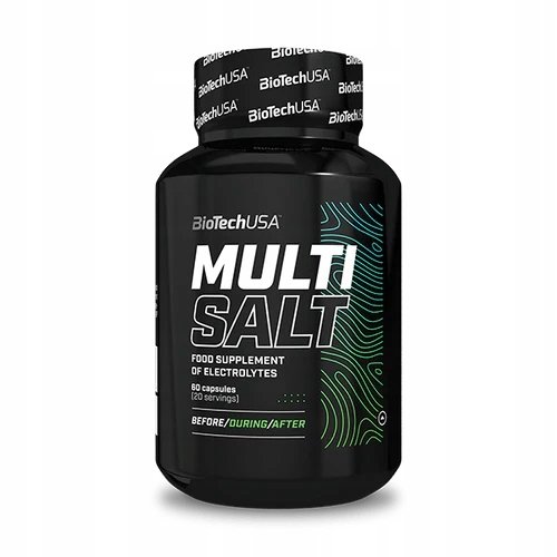 BioTech-USA-MultiSalt-mineraly-elektrolity-60-kaps BioTech USA MultiSalt minerały elektrolity 60 kaps