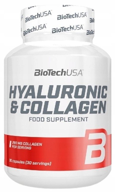 BioTechUSA Hyaluronic & Collagen 30kaps - Regeneracja Stawów Kompleks