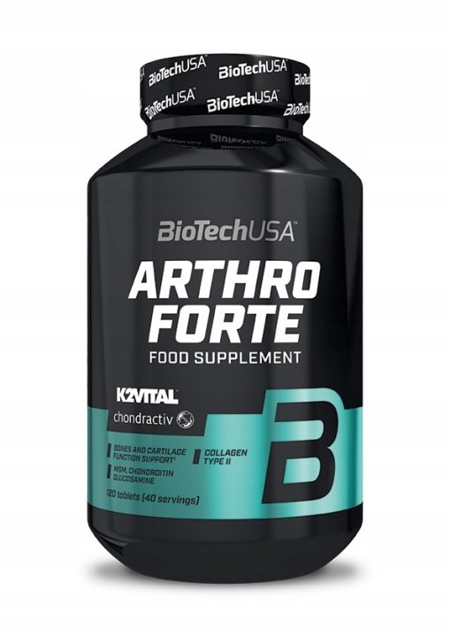 Biotech-Arthro-Forte-120-tabl-Na-Stawy-Kolagen-MSM-Glukozamina-Chondroityna Biotech Arthro Forte 120 tabl Na Stawy Kolagen MSM Glukozamina Chondroityna