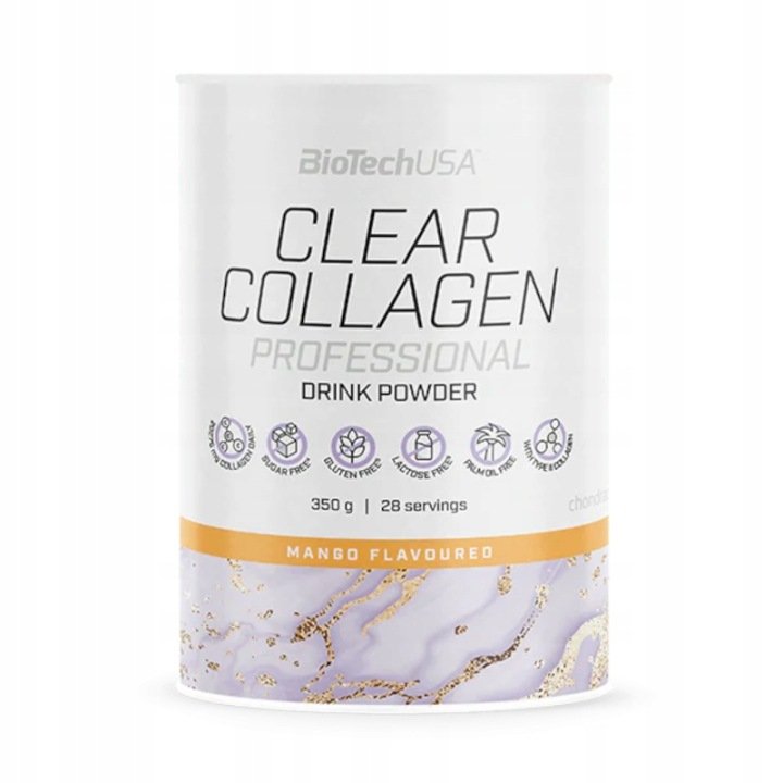 Biotech-Clear-Collagen-Professional-350g-smak-mango-kolagen Biotech Clear Collagen Professional 350g smak mango kolagen