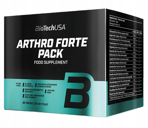 Biotech-USA-Arthro-Forte-Pack-stawy-glukozamina-OMEGA-3-MSM-30-pakietow Biotech USA Arthro Forte Pack stawy glukozamina OMEGA 3 MSM 30 pakietów