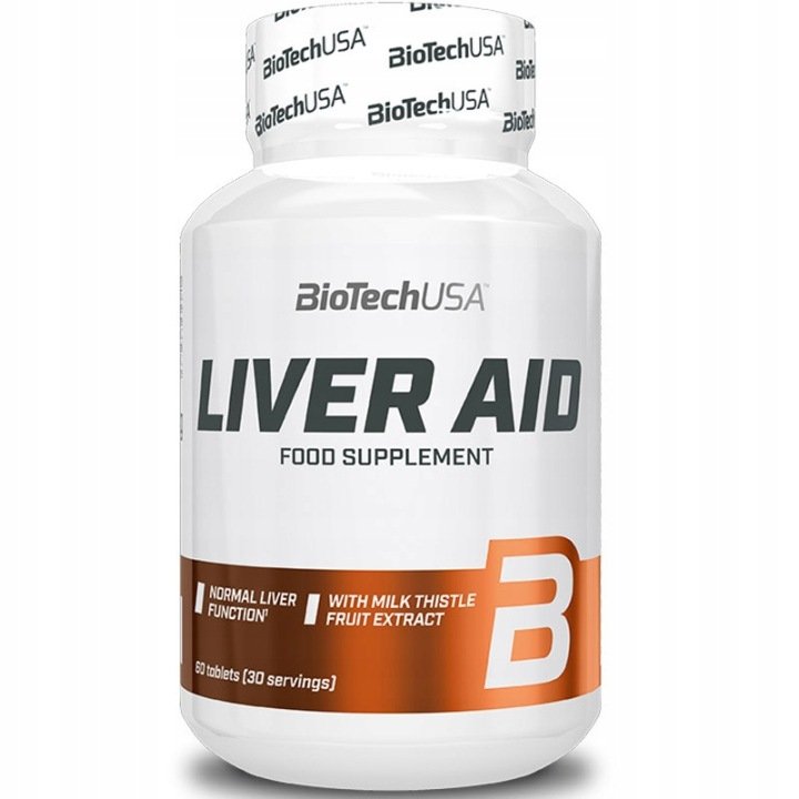 Biotech-USA-Liver-Aid-60tabs-CHOLINA-MIESZANKA-ZIOLOWA-REGENERACJA-WATROBA Biotech USA Liver Aid 60tabs CHOLINA MIESZANKA ZIOŁOWA REGENERACJA WĄTROBA