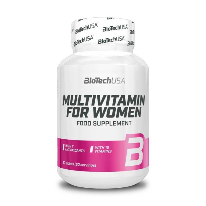 BiotechUSA Multivitamin For Women 60 tab WITAMINY