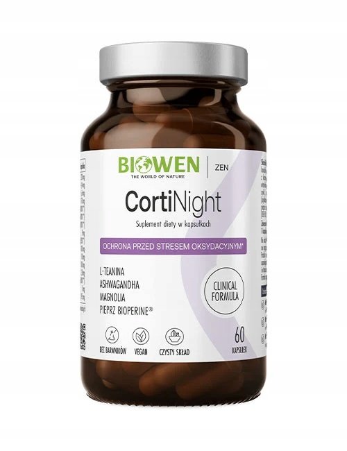 Biowen Cortinight na wyciszenie 60 kapsułek