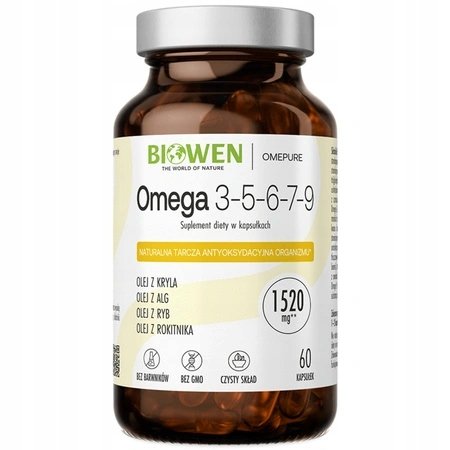 Biowen-OMEGA-3-5-6-7-9-OLEJ-Z-KRYLA-CZARNUSZKA-Wiesiolek-ROKITNIK-60-kaps Biowen OMEGA 3-5-6-7-9 OLEJ Z KRYLA CZARNUSZKA Wiesiołek ROKITNIK 60 kaps